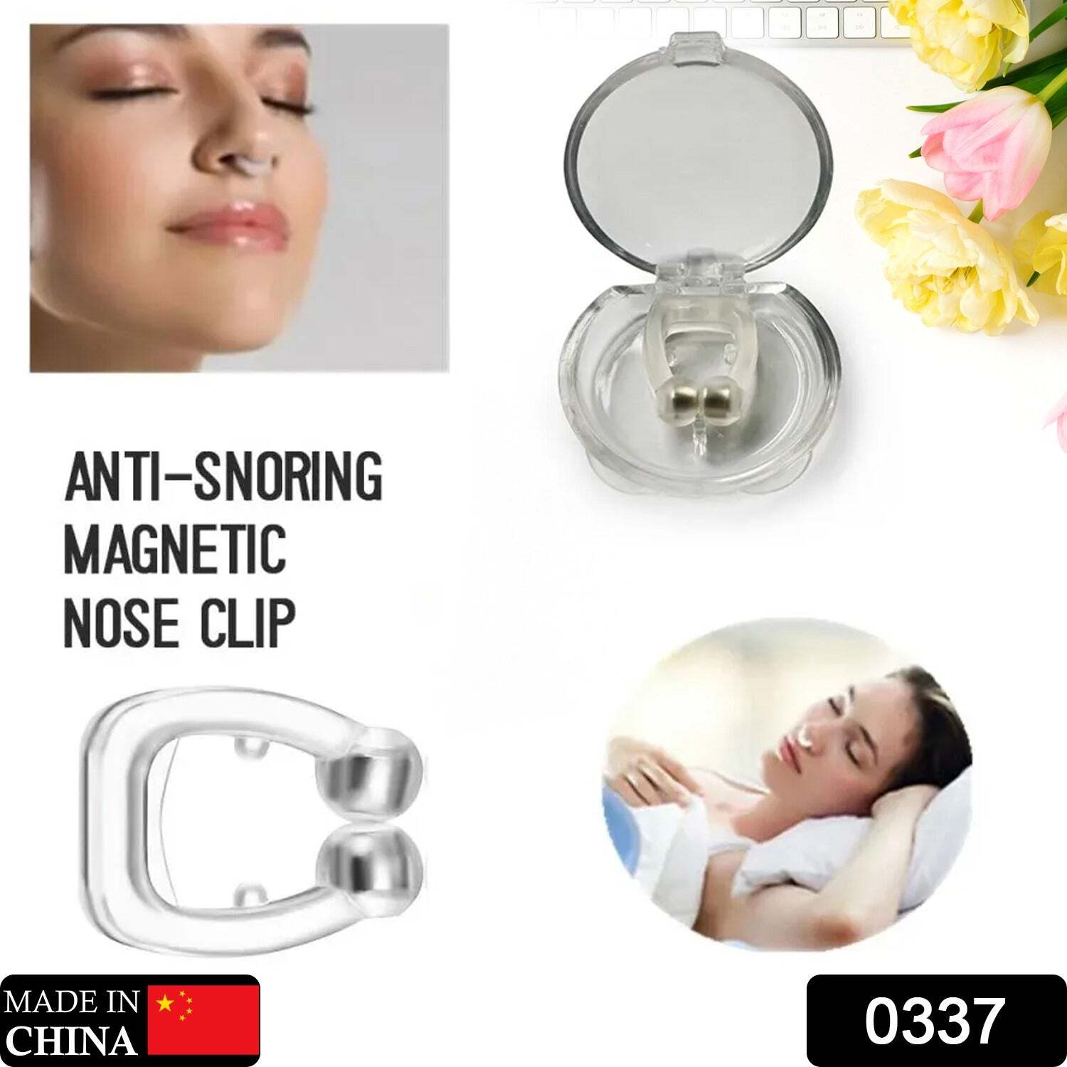 Anti Snore Device For Men And Woman Silicone Magnetic Nose Clipss