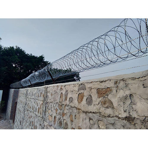 Security Fencing High Carbon Steel Razor Wire