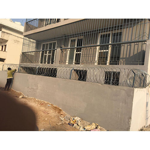 Concertina Fencing Wire - Application: Commercial Site