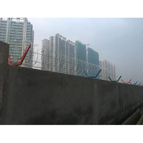 Concertina Fencing Wire - Application: Commercial Site