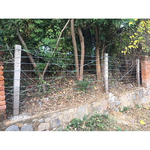 Concertina Razor Wire For Open Boundary Fencing