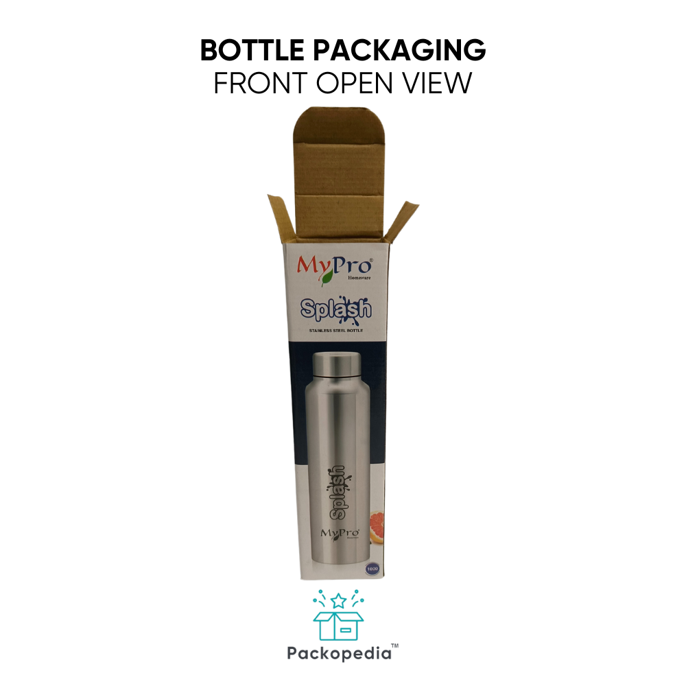Printed Corrugated Packaging Box for thermus bottles