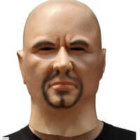 Silicone Facial Mask - High-quality German Silicone, Flexible And Recyclable Design, Portable And Disposable For Prosthetic Support