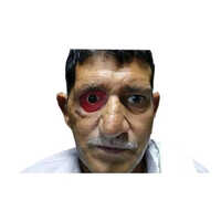 Cosmetic Restoration Artificial Eye - Soft Silicone, Portable & Foldable Design | Safe Usage, Disposable & Recyclable, Realistic Movement