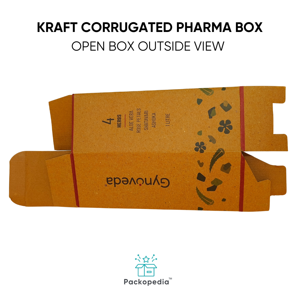 Bottle Packaging Corrugated Box - 3 Ply Printed E-flute, Multicolour | Customized Design, Durable Structure, Eco-friendly Materials, Secure Closure