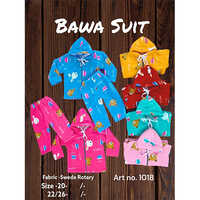 Swede Rotary Bawa Suit - Swede Rotary Fabric, Customized Size, Unisex Design, Full Sleeves, Printed Pattern | Washable Comfort and Style