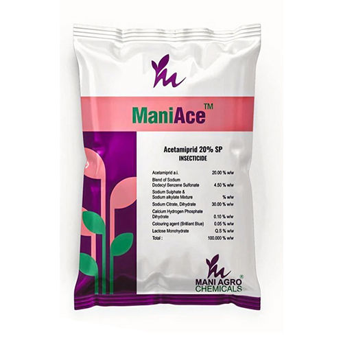 Acetamiprid 20 Sp- Maniace Insecticide - Application: Agriculture