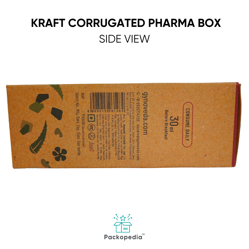 Bottle packaging corrugated box