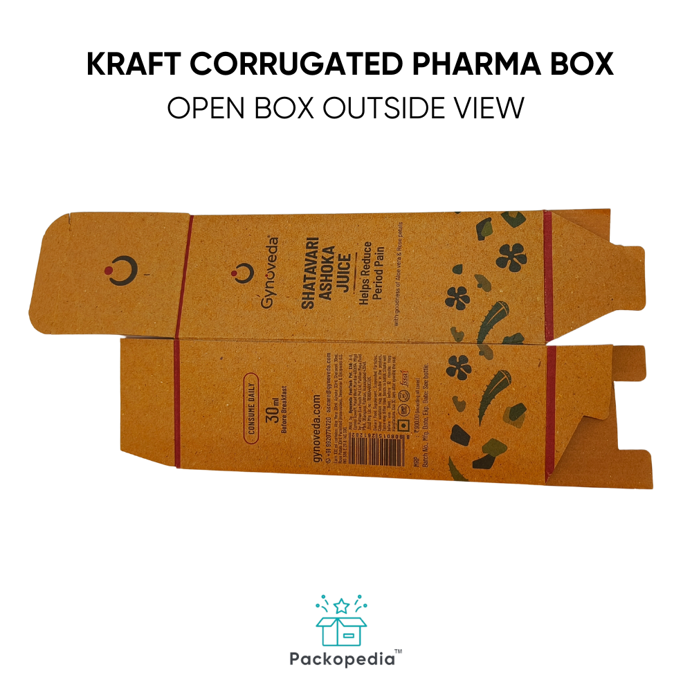 Bottle packaging corrugated box
