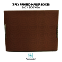 3 Ply Printed Mailer Packaging With Multi-Color Printing, 100% Sustainable And Eco-Friendly