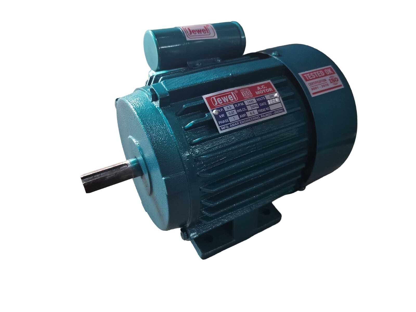 0.5HP Single Phase Electric Motor 1440 RPM