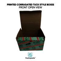 Single Wall 3 Ply LithographyOffset Corrugated Printing Box