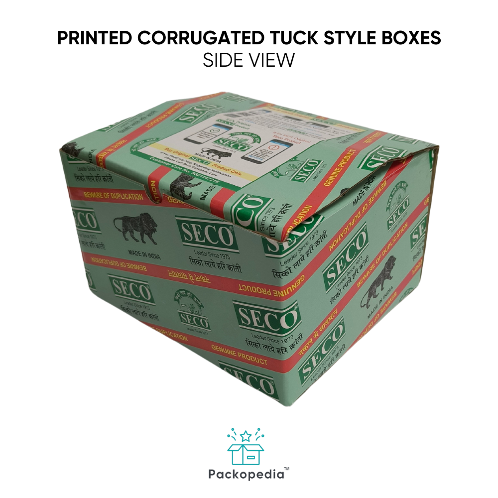 Single Wall 3 Ply LithographyOffset Corrugated Printing Box