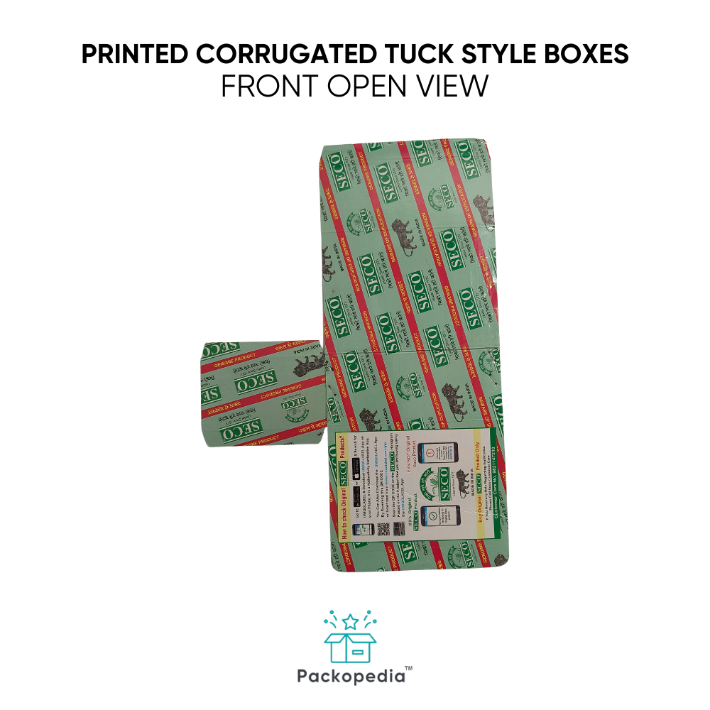 Single Wall 3 Ply LithographyOffset Corrugated Printing Box