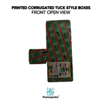 Single Wall 3 Ply LithographyOffset Corrugated Printing Box