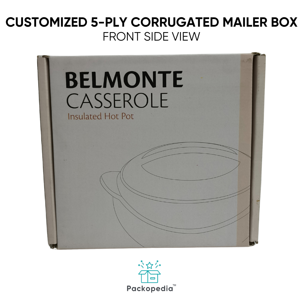 Customized 5-ply Corrugated Mailer Box for crockery brands