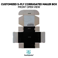 Customized 5-ply Corrugated Mailer Box for crockery brands