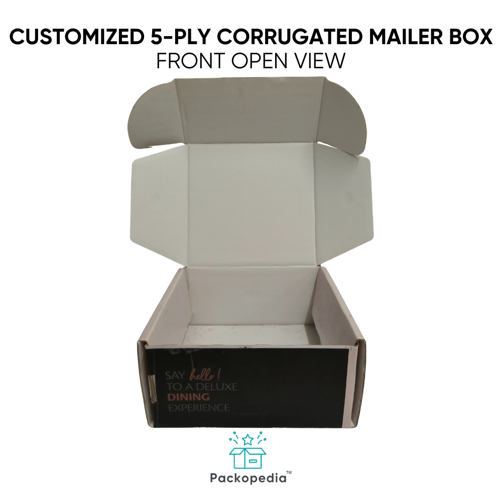 Customized 5-ply Corrugated Mailer Box for crockery brands