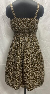 Womens cheetah printed Dress