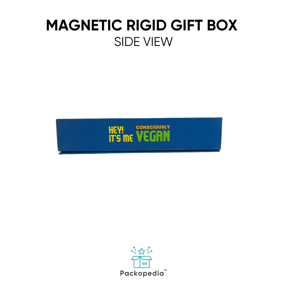 Magnetic Rigid Packaging Box - Gift Box With Heatlon Insert - Corporate Gift Packaging - Color: Multicolour