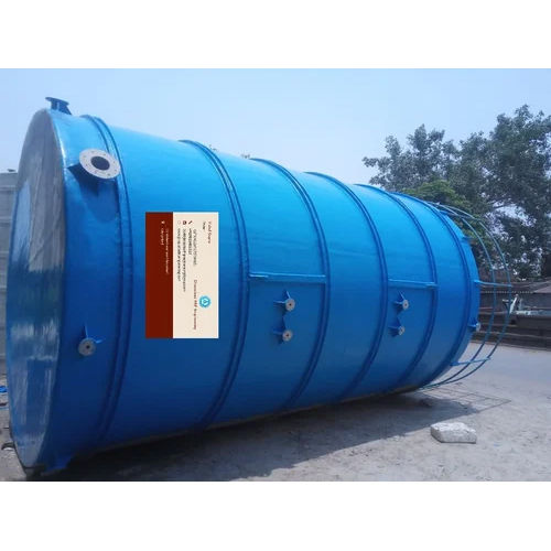 Frp Underground Water Storage Tank - Color: Blue