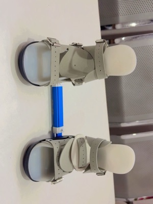 Orthopedic Black Club Foot Ctev Shoe