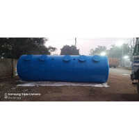 Frp Septic Tank - Fiber-reinforced Plastic, Standard Size, Blue Color | Durable And Reliable For Industrial Waste Management
