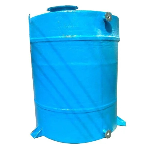 Vertical Storage Tank - Blue, Standard Size | New Industrial Usage, Durable and Efficient Solution for Bulk Liquid Storage