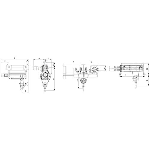 PL4 Wire Rope Hoist