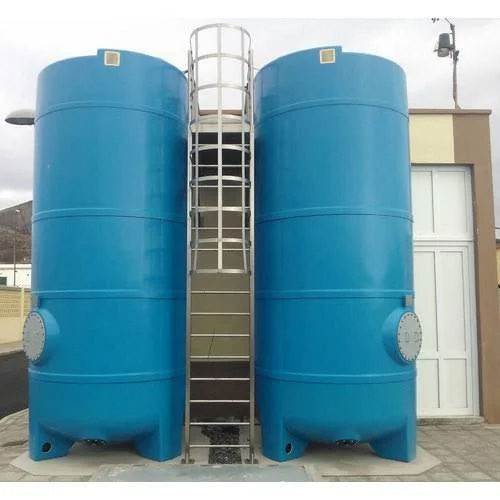 Frp Acid Storage Tank - Color: Blue