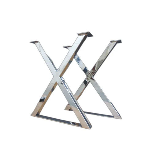 Stainless Steel Restaurant Table Frame - Color: Silver