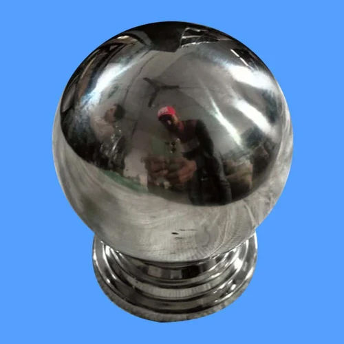 Stainless Steel Railing Hollow Ball - Color: Silver