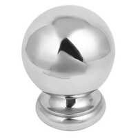 SS Railing Ball - Stainless Steel 202, Customized Sizes, Silver Color, Rigid Build, High-Polished Shiny Surface, Indoor & Outdoor Use