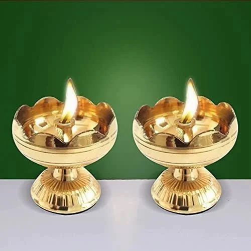 Brass Pooja Diya