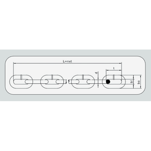 Power-Chains & Connectors for Scraper Conveyor - Ni Cr Moly Steel, 10x38 to 34x136 mm Sizes | High Wear Resistance, Calibrated Matched Pairs, HRC 58-62 Surface Hardness
