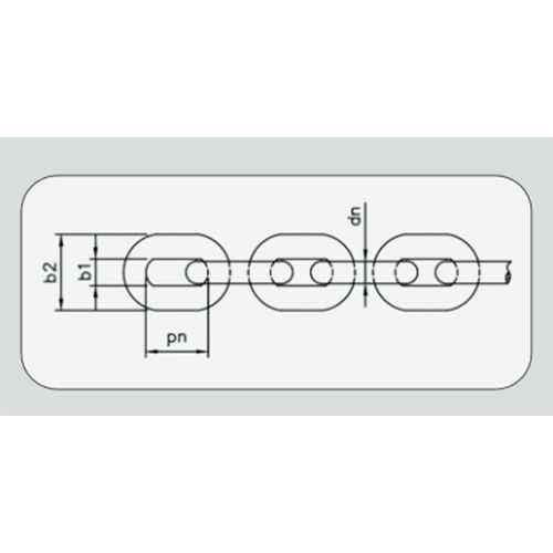 Lifting Round Steel Link Chains for Hoist Per DIN 5684