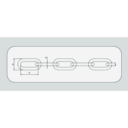 Grade 30 L3 Calibrated Chain As Per Din 763 - Material: Metal