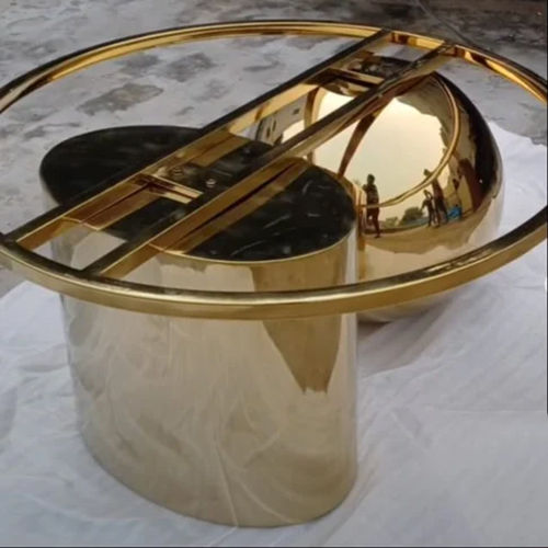 Gold Stainless Steel Table