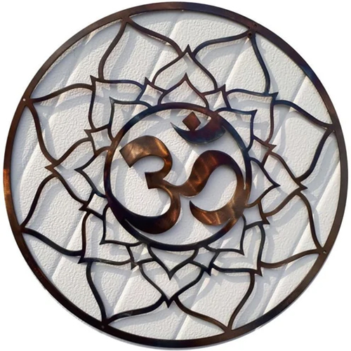 Stainless Steel Om Swastik - Color: Customised