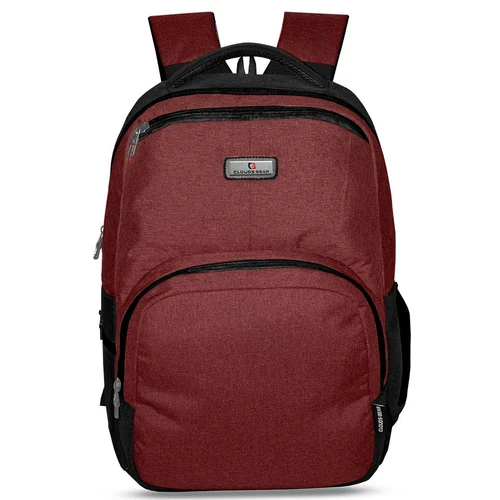 Red Laptop Backpack Bag - Capacity: 7 L Ltr