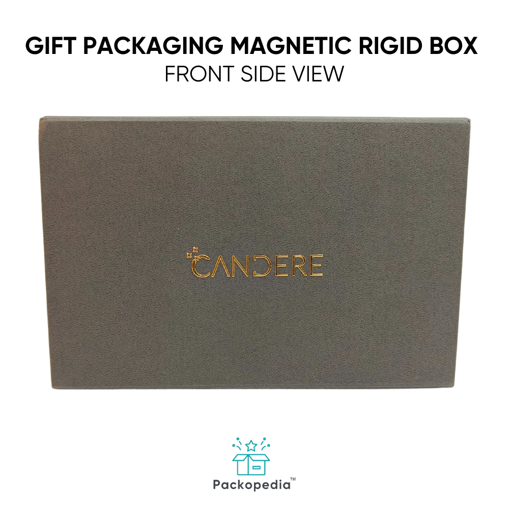 Gift Packaging Magnetic Rigid Box - High-quality Materials, 9.5 X 5.5 X 2.5 Inch, Multicolour Finish, Customizable Size And Shape