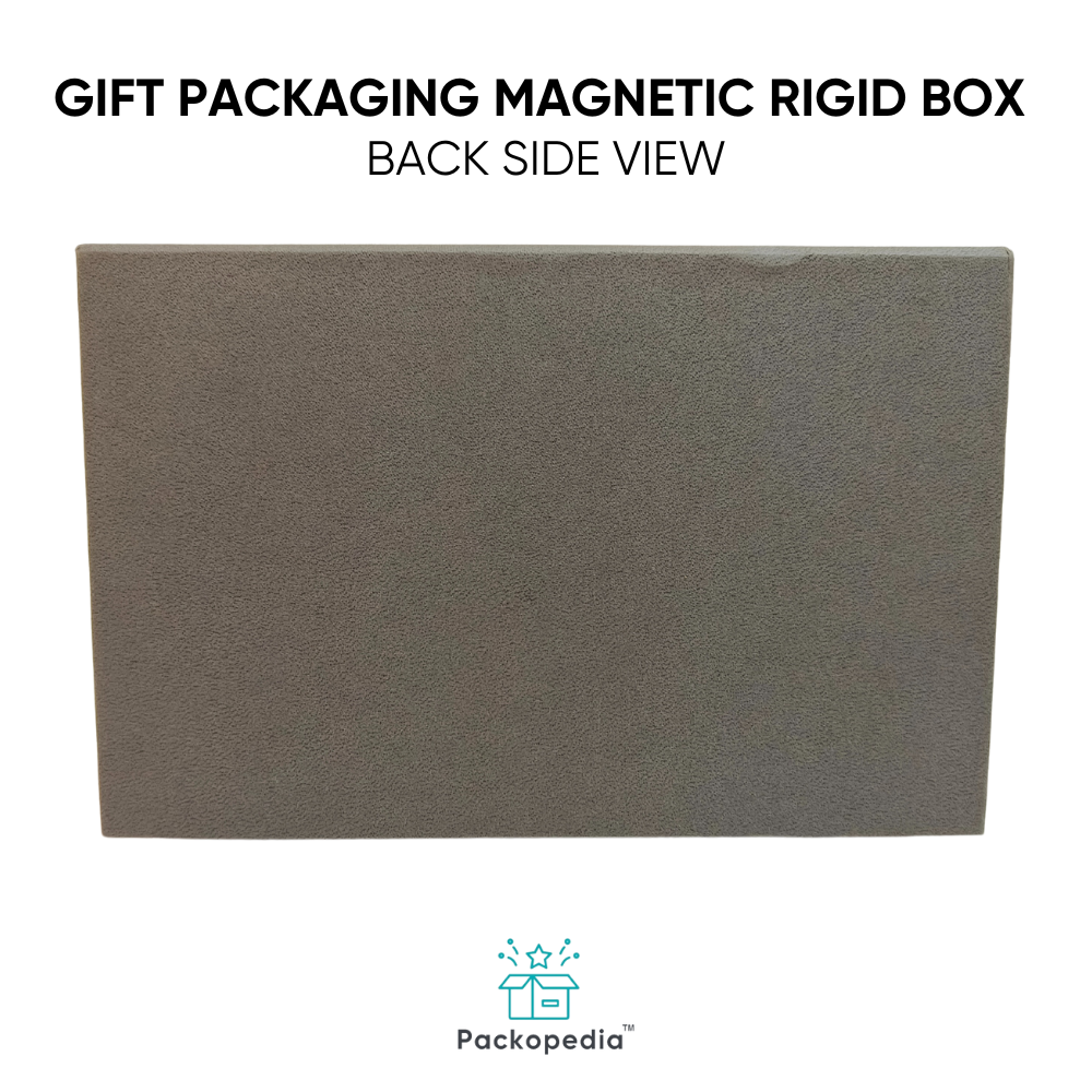Gift Packaging Magnetic Rigid Box - High-quality Materials, 9.5 X 5.5 X 2.5 Inch, Multicolour Finish, Customizable Size And Shape