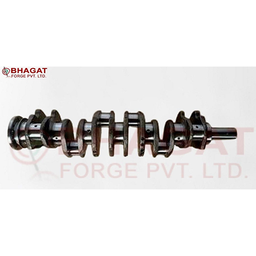 Mercedes Om 352 Tractor Crankshaft - Color: Silver