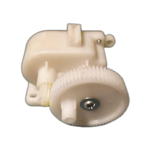 White Plastic Table Fan Gear Box - Size: 5Inch