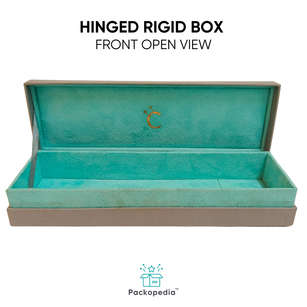 Hinged Rigid Box - Color: Multicolour