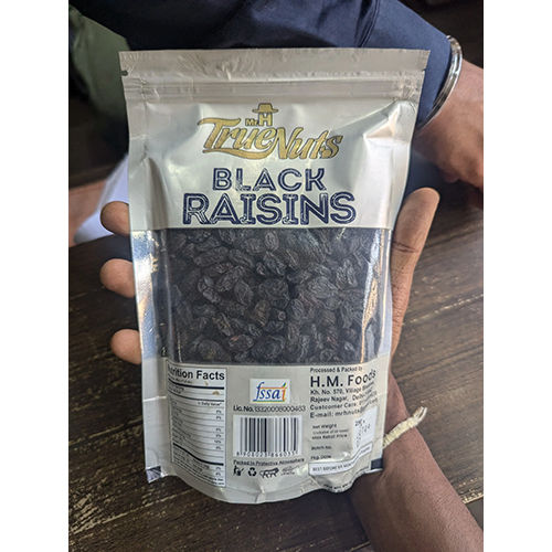 Black Raisins - Cultivation Type: Organic