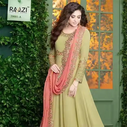 Women Salwar Suit For Wedding Wear - Color: Green