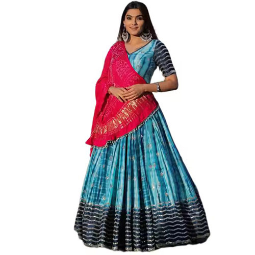 Lehnga Choli For Girls Party Wear - Ethnic Region: Indian