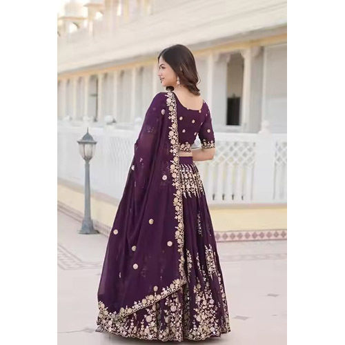 Floral Lehenga Choli For Women Bridesmaids Lehenga - Ethnic Region: Indian