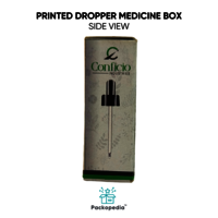 Printed Dropper Medicine Box - Pharma